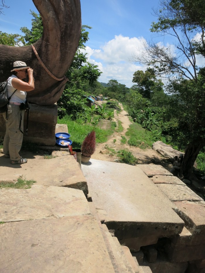 The American lady in our group